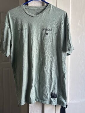 Resilience Short Sleeve Crew Tee in Mint Green